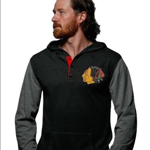 Mitchell & Ness Mid Season Hoodie Tee NWT - Picture 3 of 5